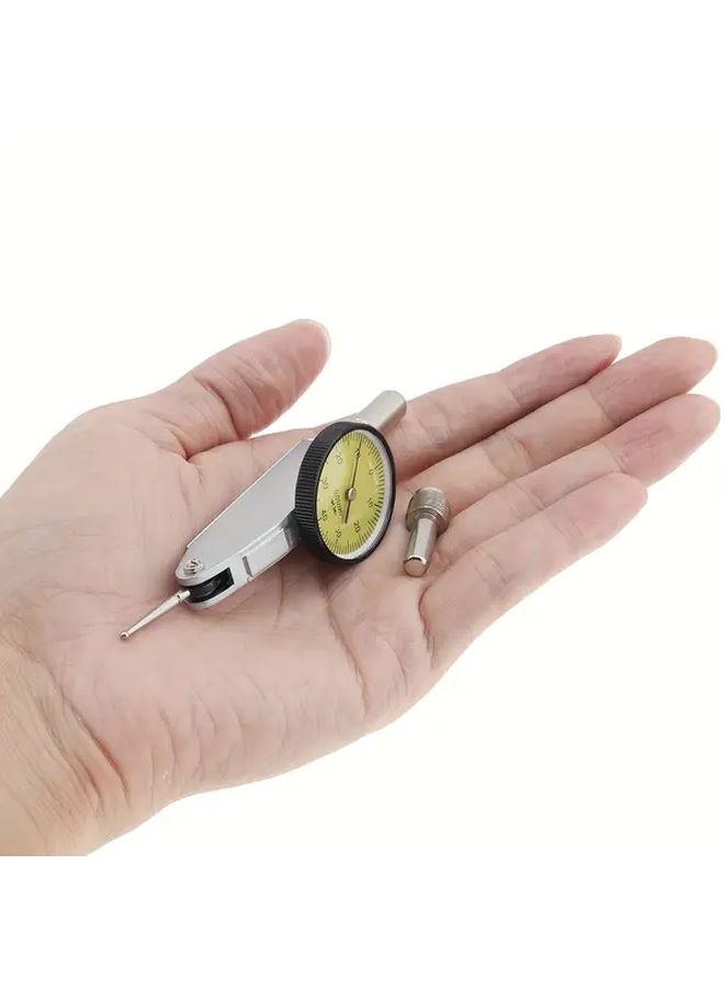 Aluminum Alloy Dovetail Rail Dial Indicator With Lever 0 8mm High Precision Gauge - Image 3