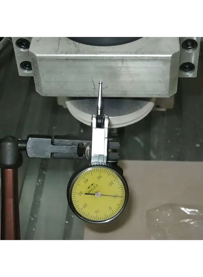 Aluminum Alloy Dovetail Rail Dial Indicator With Lever 0 8mm High Precision Gauge - Image 4