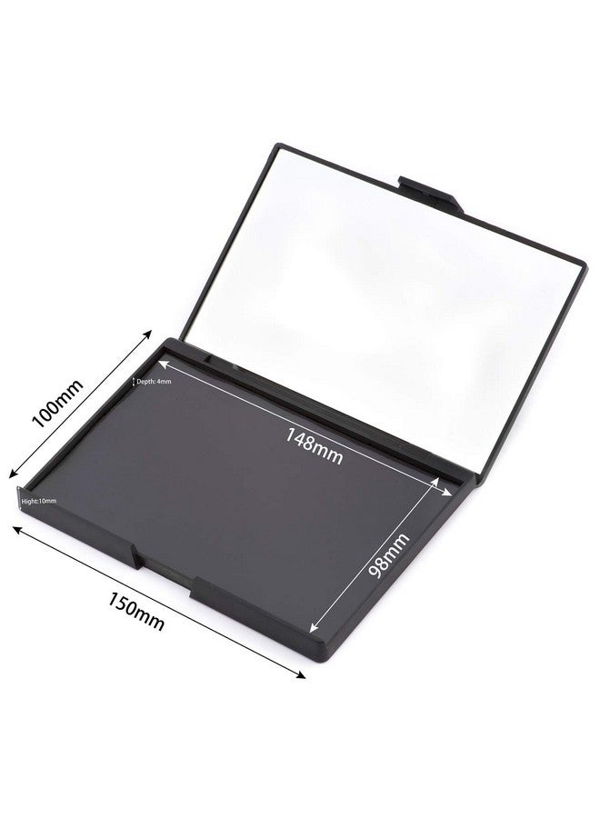 ألون لوحة ظلال العيون المغناطيسية الفارغة من Allwon مع 15 قطعة من الملصقات المعدنية الفارغة لظلال العيون وأحمر الشفاه وأحمر الخدود والبودرة - Image 2