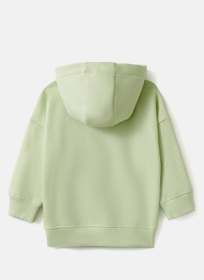 Nautinati Girls' Butterfly Print Fleece Sweatshirt Hoodie - Image 2
