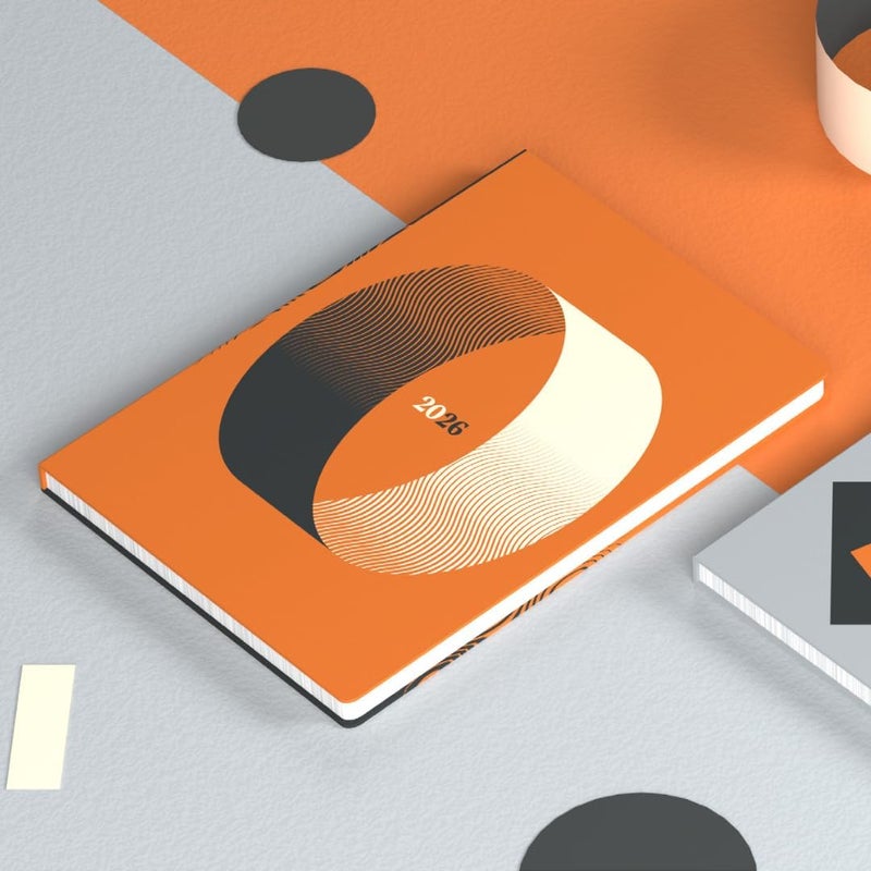 Collins - Balance - 2026 12 Month Calendar Year Planner, Week-To-View Diary, A5 Hard Cover - Orange (E-BL153.44-26) - Image 5