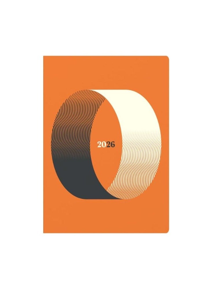 Collins - Balance - 2026 12 Month Calendar Year Planner, Week-To-View Diary, A5 Hard Cover - Orange (E-BL153.44-26) - Image 2