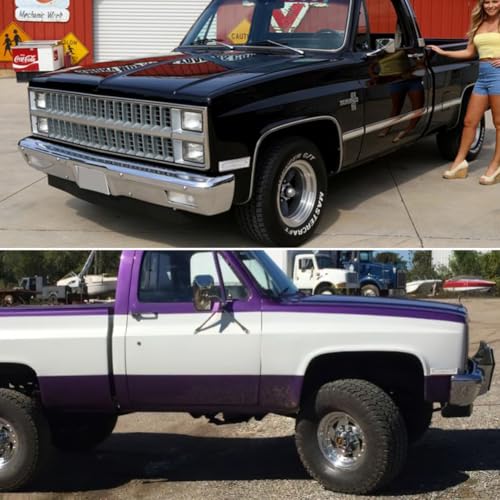 Tonsya For 1981-1991 Chevrolet Pickup Blazer Jimmy Suburban C10 C20 C30 GMC Front Bumper Signal Side Marker housing Clear Lens 915557 915558 GM2550115 GM2551107 - Image 4