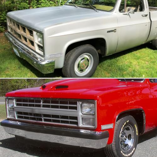 Tonsya For 1981-1991 Chevrolet Pickup Blazer Jimmy Suburban C10 C20 C30 GMC Front Bumper Signal Side Marker housing Clear Lens 915557 915558 GM2550115 GM2551107 - Image 5