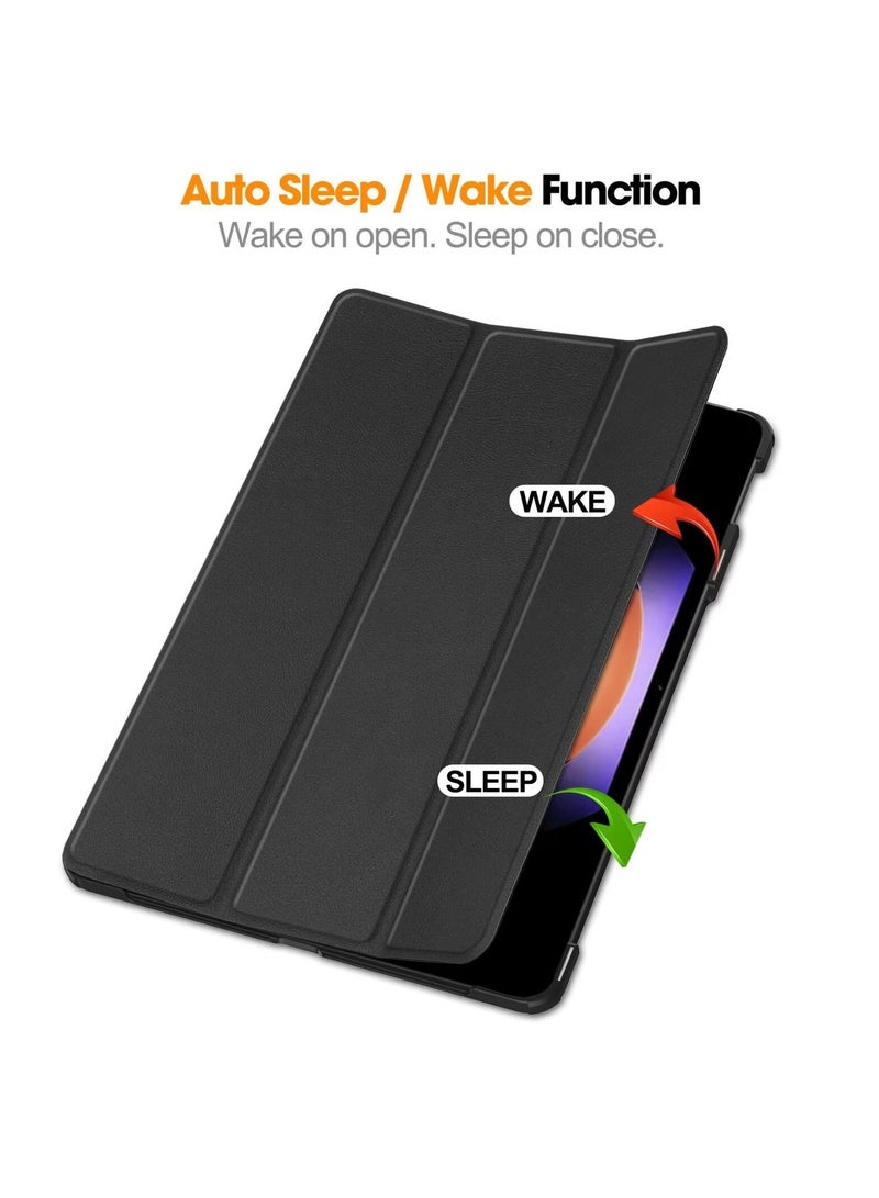 يوارب كينج Xiaomi Pad 7 / Pad 7 Pro / Xiaomi Pad 8 / Pad 8 Pro السقالات الصلبة فائقة النحافة الذكية ، الاستيقاظ التلقائي / النوم الأسود - Image 2