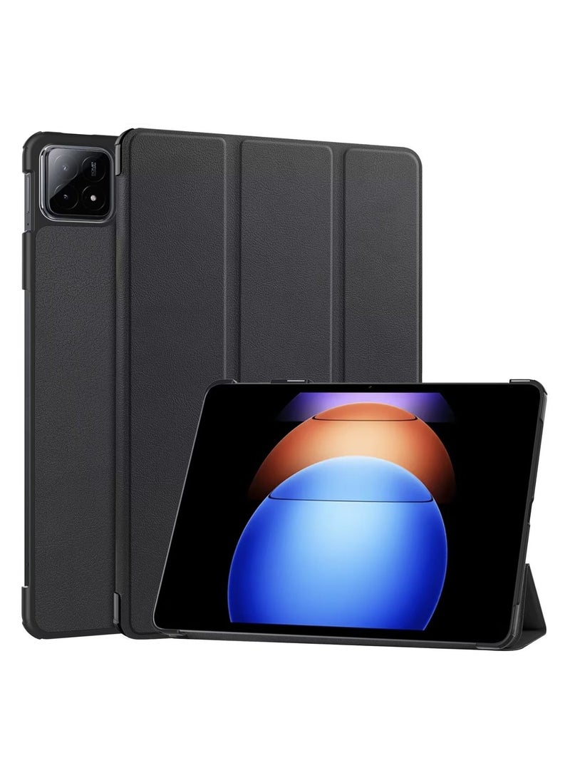 يوارب كينج Xiaomi Pad 7 / Pad 7 Pro / Xiaomi Pad 8 / Pad 8 Pro السقالات الصلبة فائقة النحافة الذكية ، الاستيقاظ التلقائي / النوم الأسود - Image 1