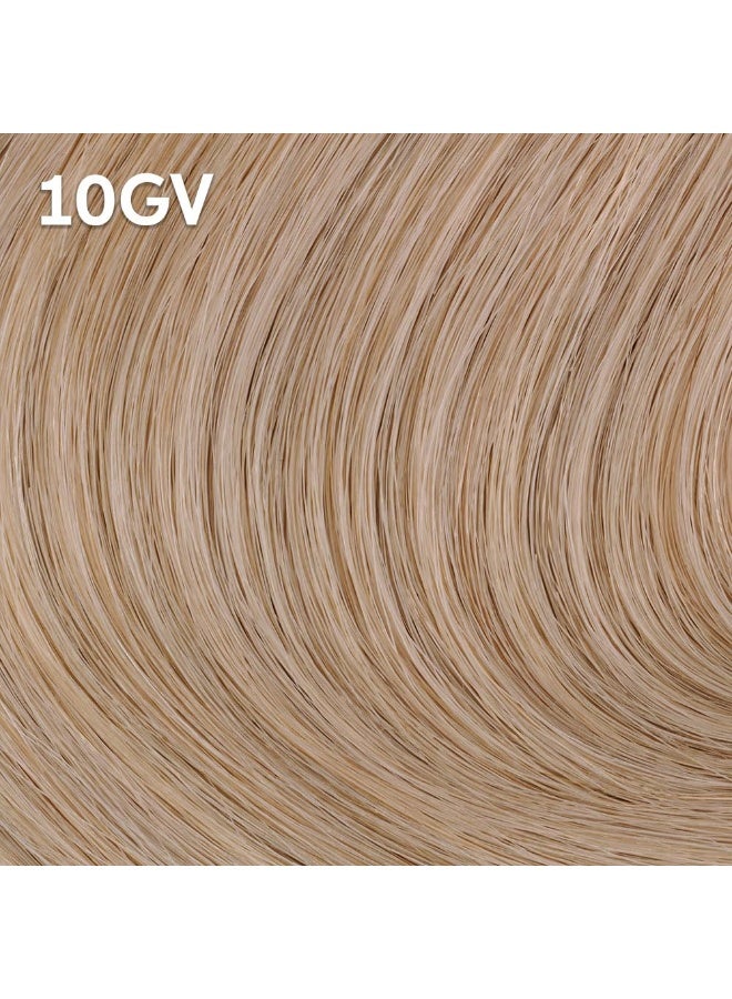 WELLA Color Charm Permanent Liquid Hair Color for Gray Coverage, 10GV Honey Blonde - Image 4