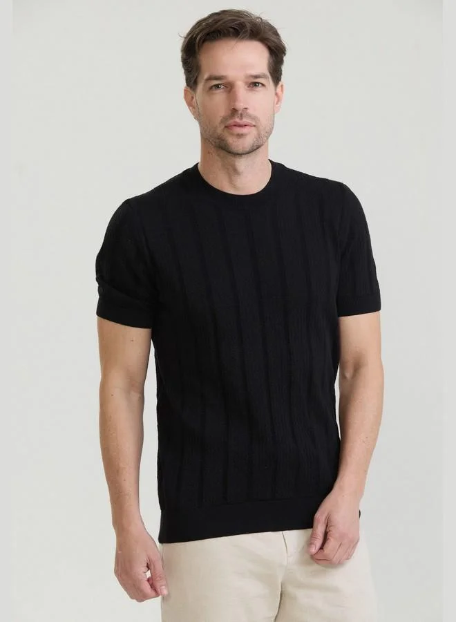 FELIX HARDY Men's 100% Cotton Knit Jersey T Shirt