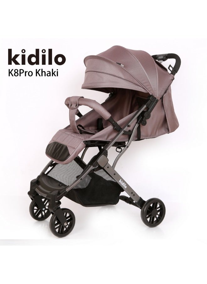 Kidilo Kidilo K8Pro Cabin Stroller khaki 