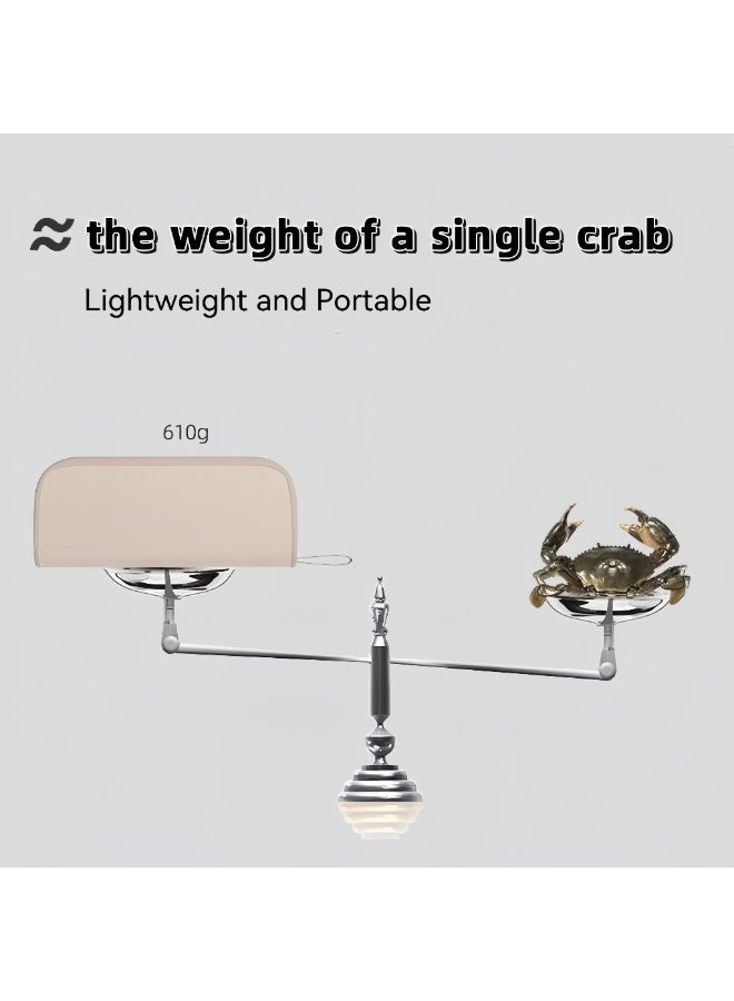 MUJI Portable Folding Chair with Carry Bag, Heavy Duty 150kg Capacity, Oxford Fabric & Steel Frame for Camping, Beach, Outdoor - Image 4