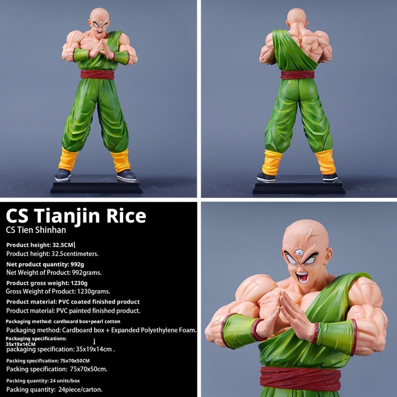 Dragon Ball Z CS Tien Shinhan Action Figure - 32.5 cm PVC Collectible Model - Image 2