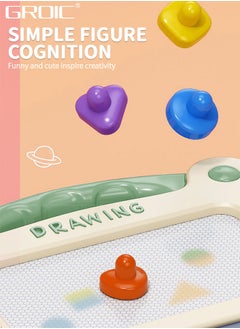 GROIC Large Magnetic Drawing Board Toddler Toys Erasable Doodle Board Creative Kids Toys Preschool Learning Toys Birthday Gift for Boys Girls  - Image 2