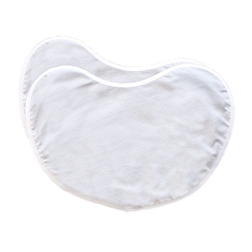 NuAngel Burp Cloths – Patented Contoured Neck Design for Snug Fit – 100% Natural Cotton Flannel, 2-Layer Absorbent Pads – Extra Shoulder & Back Coverage – Durable, Soft, American Made - Image 1