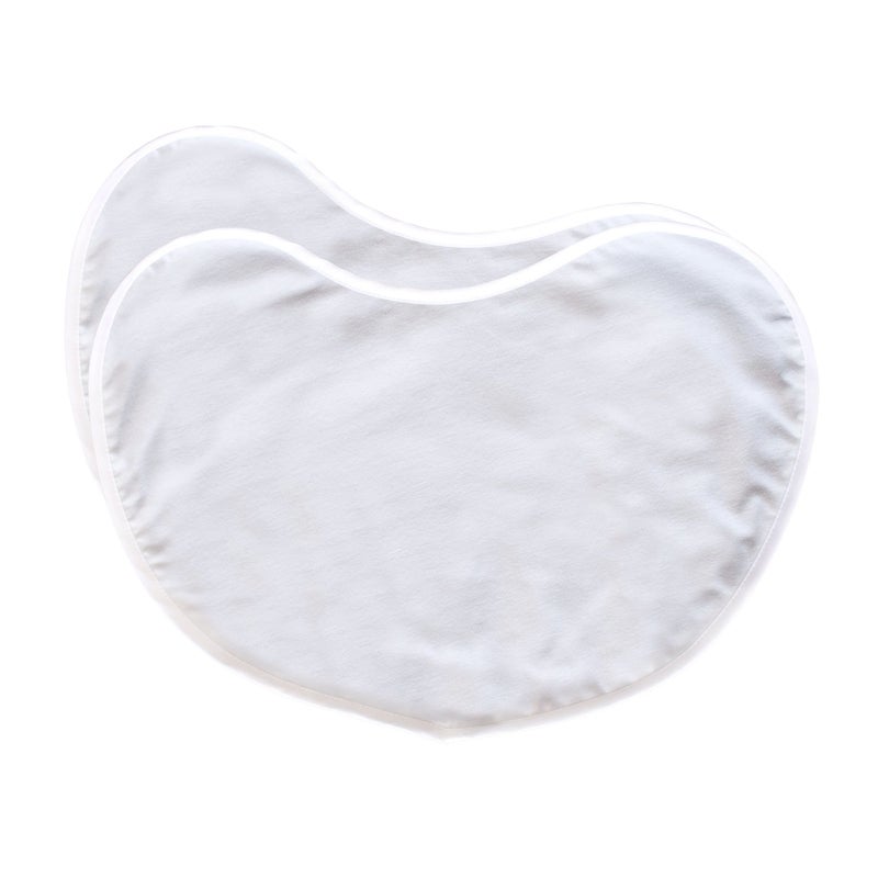 NuAngel Burp Cloths – Patented Contoured Neck Design for Snug Fit – 100% Natural Cotton Flannel, 2-Layer Absorbent Pads – Extra Shoulder & Back Coverage – Durable, Soft, American Made - Image 3