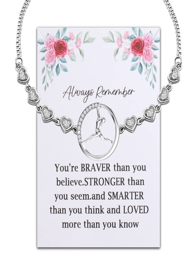BNQL Gymnastics Bracelete Gymnast Gifts Gymnastics Jewelry Gifts for Gymnastics Team Gifts (Gymnast bracelet) - Image 1