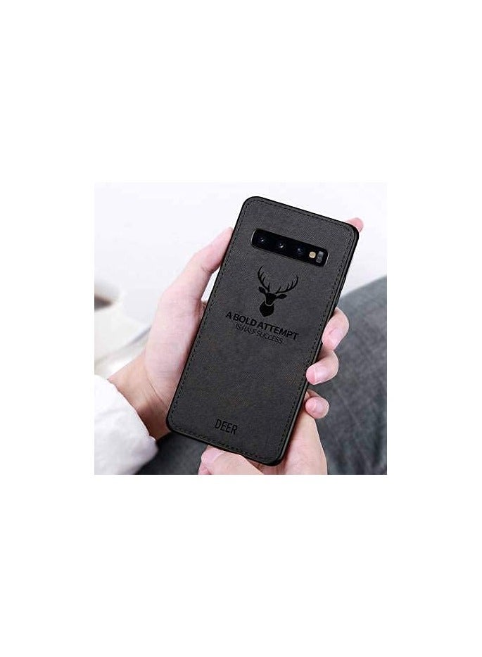 ELMO3EZZ Realme GT Neo 2 Digital Luxury Soft Texture Patterned TPU Cloth Case, Dirt-Resistant, Anti-Shock, Anti-Fingerprint, Full Body Protective For Realme GT Neo 2 (Black) - Image 2