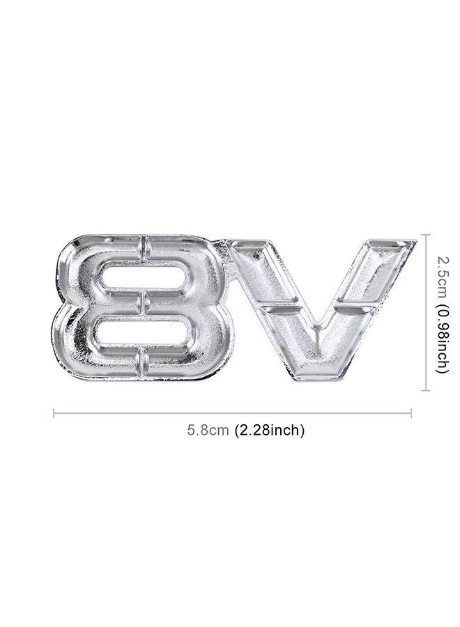 NIBEMINENT V8 Connect Shape Car Metal Body Decorative Sticker - Image 2