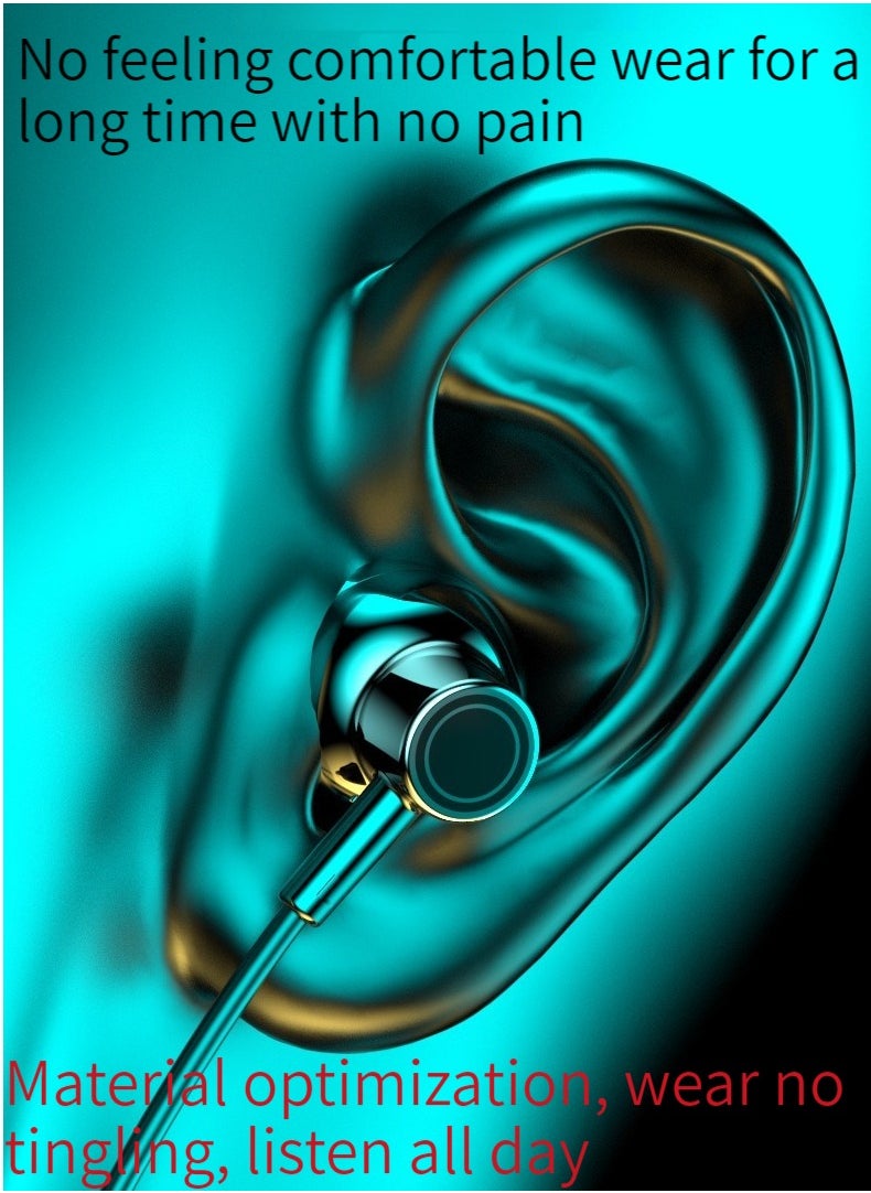Generic In-ear wireless Bluetooth headset hanging neck sports digital display headset long battery life wireless headset black  - Image 5