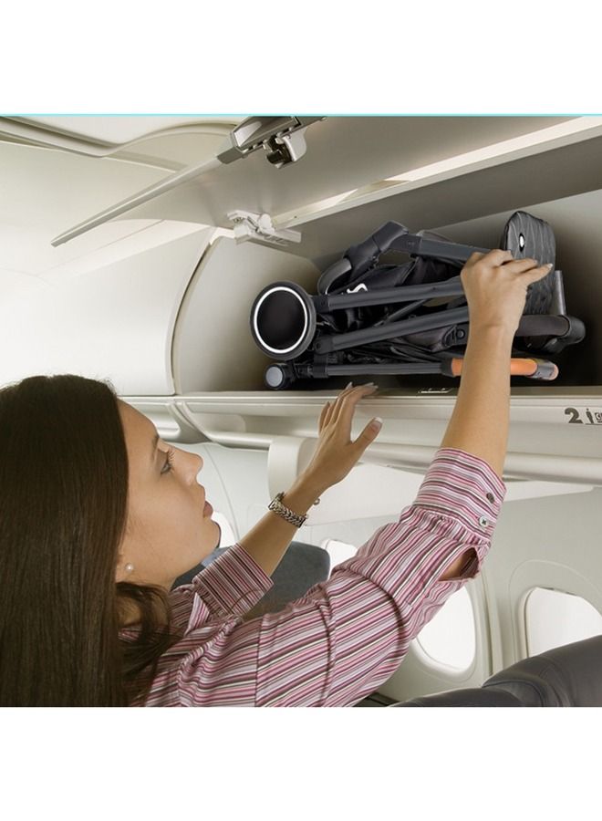 TEKNUM Travel Lite Stroller - SLD By With Hooks - Black - Image 5