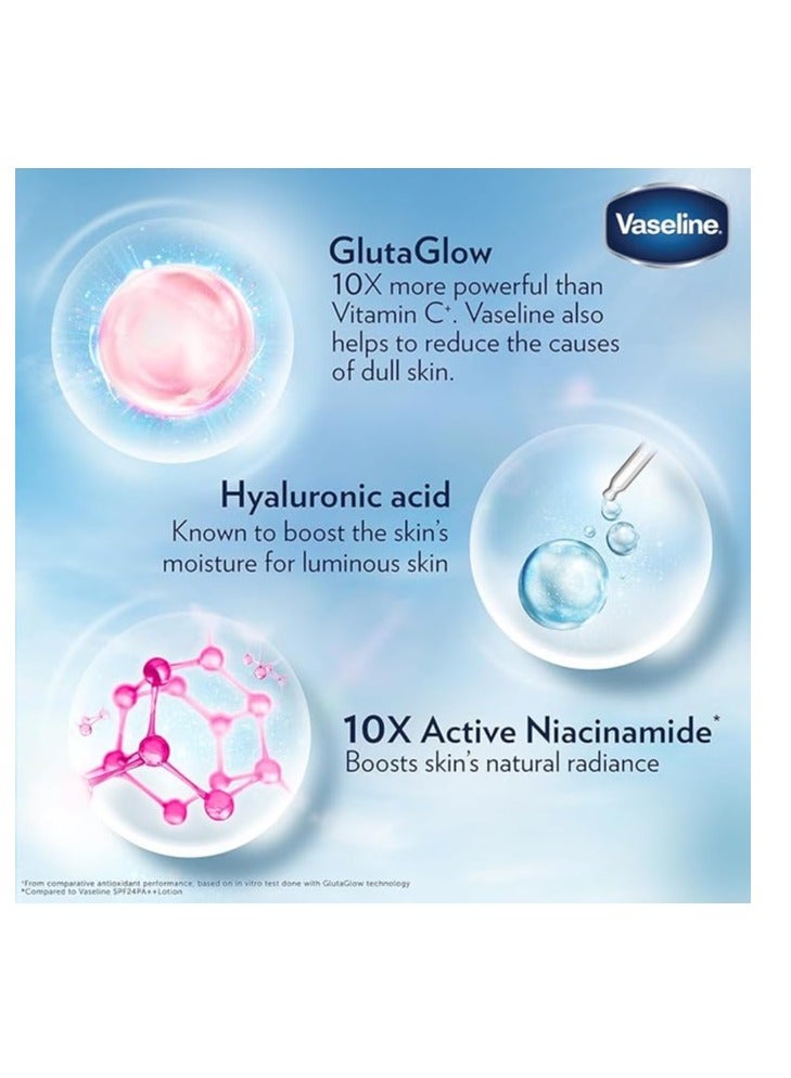 Vaseline Essential Even Tone Body Lotion Smooth Radiance, Gluta-Hya Serum Burst, 10X More Powerful than Vitamin C, Deeply Moisturising, 200ml - Image 5