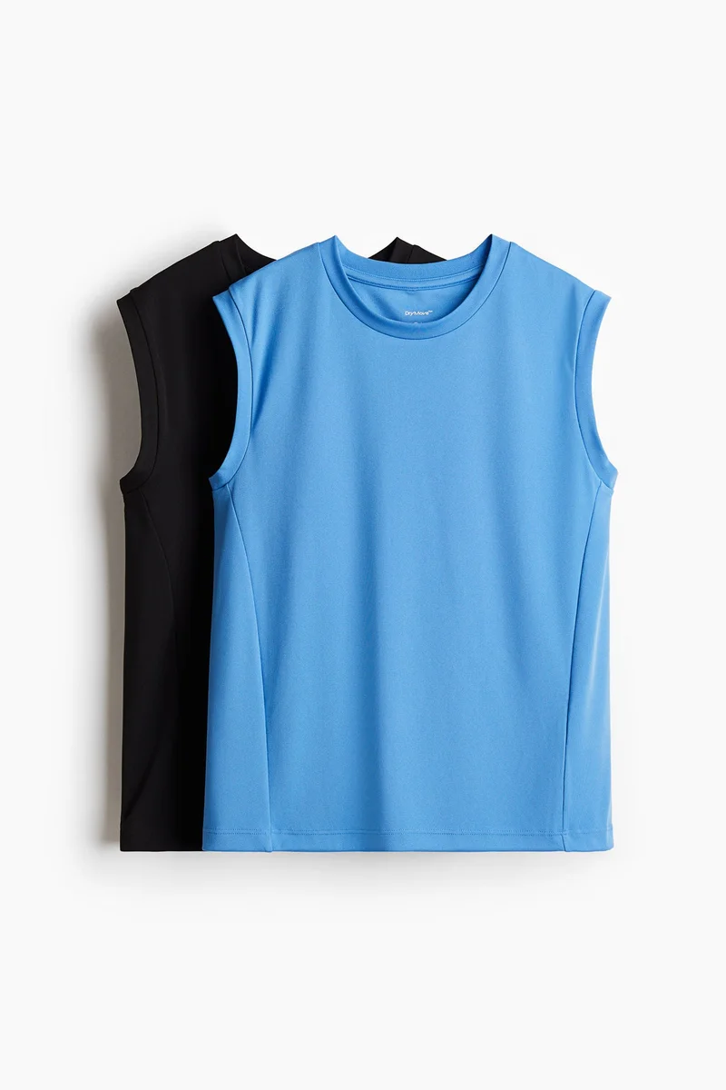 H&M 2-pack DryMove™ Sports vest tops