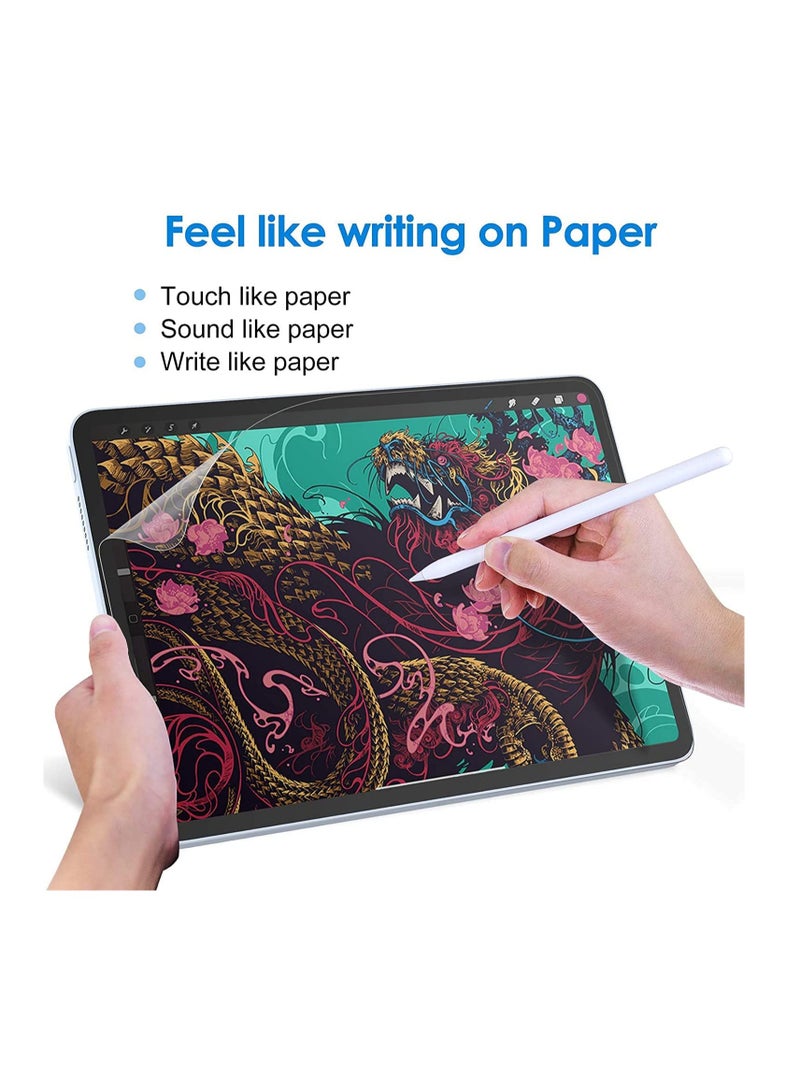 1Pack Like Paper Textured Screen Protector for Lenovo Tab M11 2024/Xiaoxin Pad 11 inch 2024, Matte PET Paperfeel Film for Drawing and Writing Like on Paper [Anti Glare][Easy Installation] - Image 1