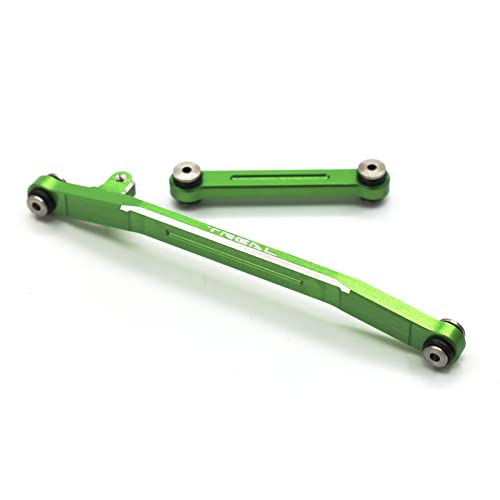 Treal Aluminum 7075 Steering Links Set for Axial SCX24 124 ScaleV2 Red - Image 5