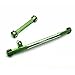 Treal Aluminum 7075 Steering Links Set for Axial SCX24 124 ScaleV2 Red - Image 2