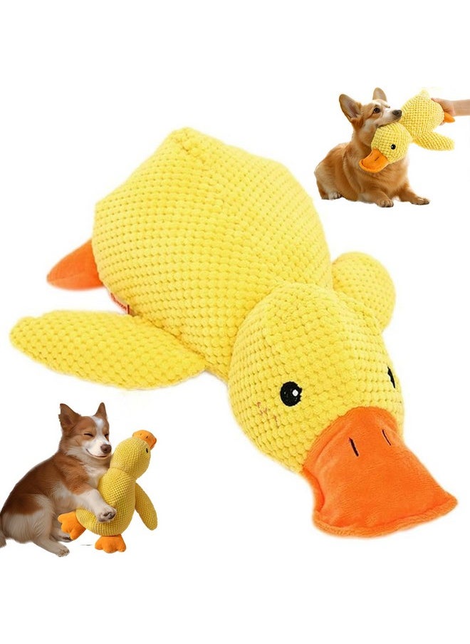 Mellow Dog Calming Duck, 2025 New Calming Duck Dog Toy, Calmings Ducks Dog Toy The Mellow Dogs Calmings Pillow with Quacking Sound, Soft Stuffed Ducks Dogs Toys for Indoor Puppy  - Image 1