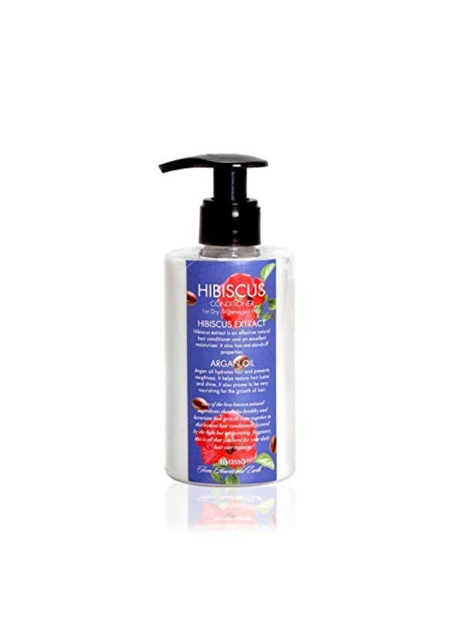 Nyassa Hibiscus Conditioner 250 Ml. Hibiscus Extracts And Moroccan Argan Oil That Helps Nourish Damage Hair. No Parabens,Sulfates,Silicons.N. Cruelty Free  - Image 2