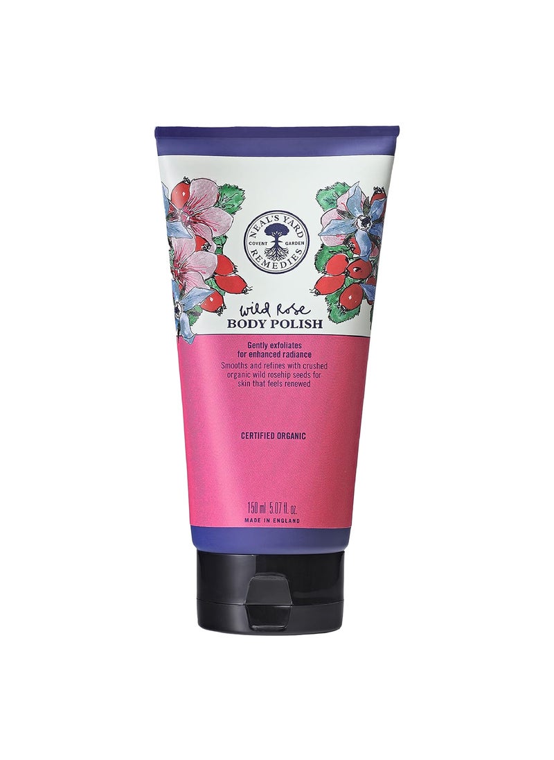 Neal's Yard Remedies Neal's Yard Remedies Wild Rose Body Polish | Exfoliate & Rejuvenate to Smooth Skin | 150ml 