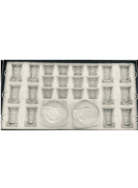 A set of tea cups and coffee cups with saucers, 36 pieces