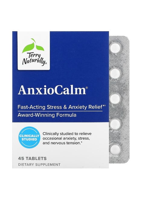 Terry Naturally, AnxioCalm, 45 Tablets
