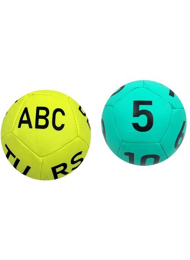 synco Softball For Kids ; Size 1 ; Attractive Design And Multi Color ; Education Balls (Soft_Fabric) ; Set Of 2 - Image 1