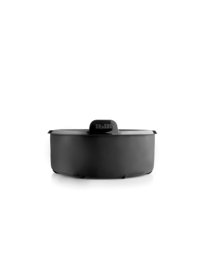 ibili وعاء دائري من السيليكون لقلاية الهواء، قالب سيليكون مرن غير لاصق من البلاتين، آمن للاستخدام في الفرن والميكروويف والفريزر، آمن في غسالة الصحون، مثالي لخبز الكعك والمافن والكويش والفريتاتا والوصفات الحلوة والمالحة - Image 4