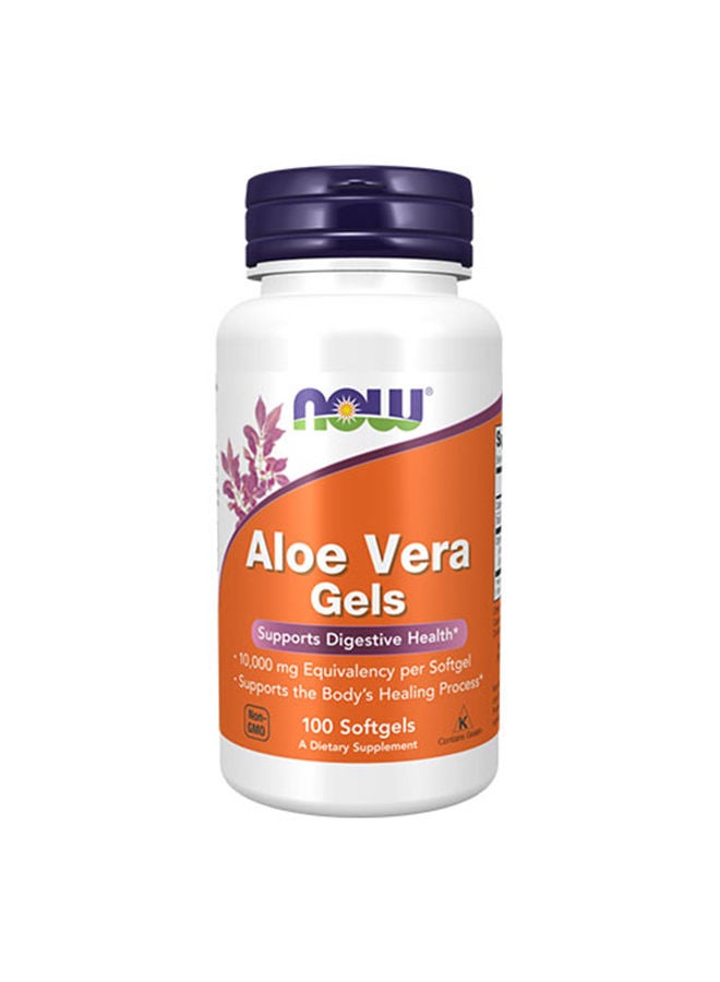 Aloe Vera Gels 10000mg – 100 Softgels