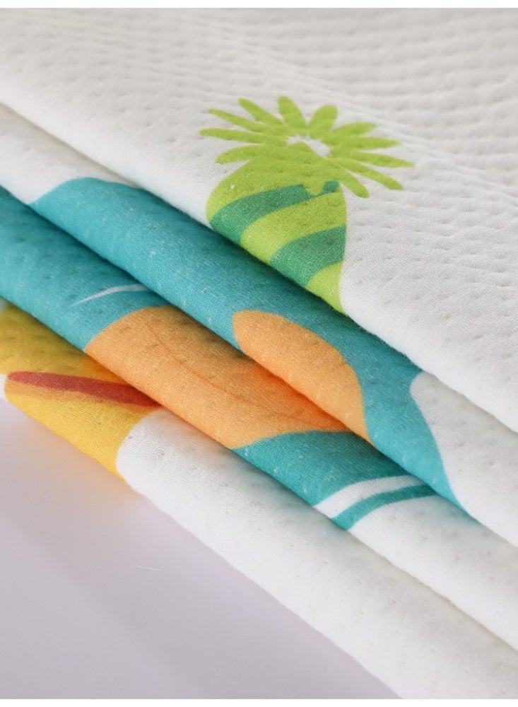 100% Cotton Cot Bed Waterproof Pad for Newborns & Infants, Hypoallergenic Crib Sheet with Deep Pockets, Breathable & Soft, 65 x 120 cm - Image 4