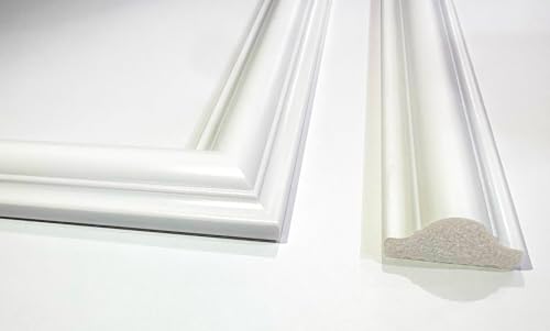 Birdeco Ready to Assemble Wall Molding Kit - 3 Upper, 3 Middle, & 3 Bottom Frames | Easy Installation - Image 4