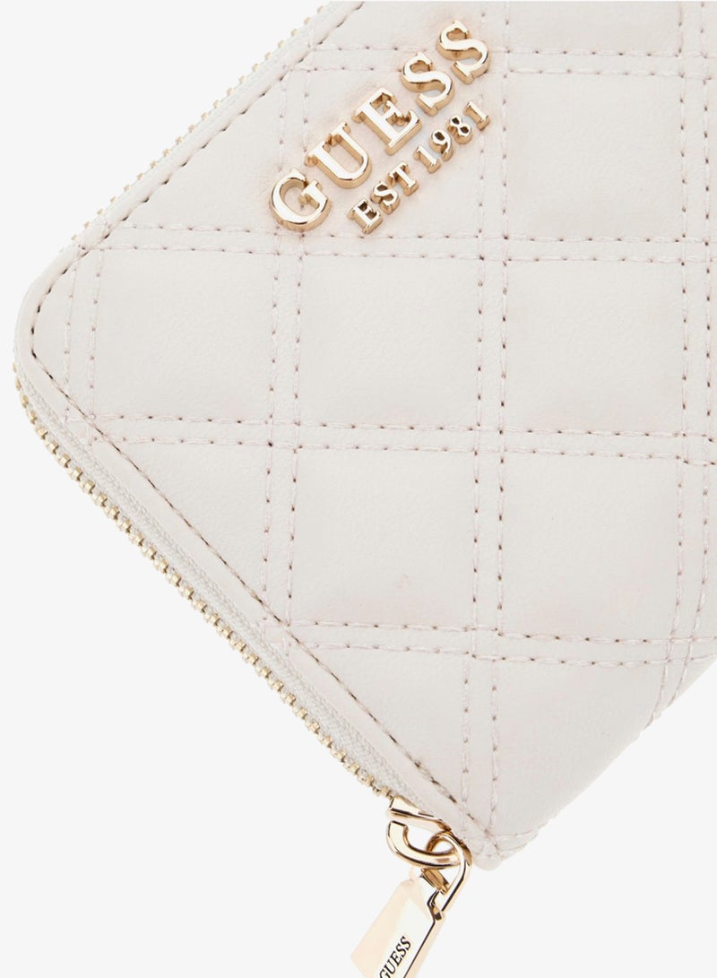 جس محفظة جيلي بسحاب صغير ثنائية الطي - Image 3