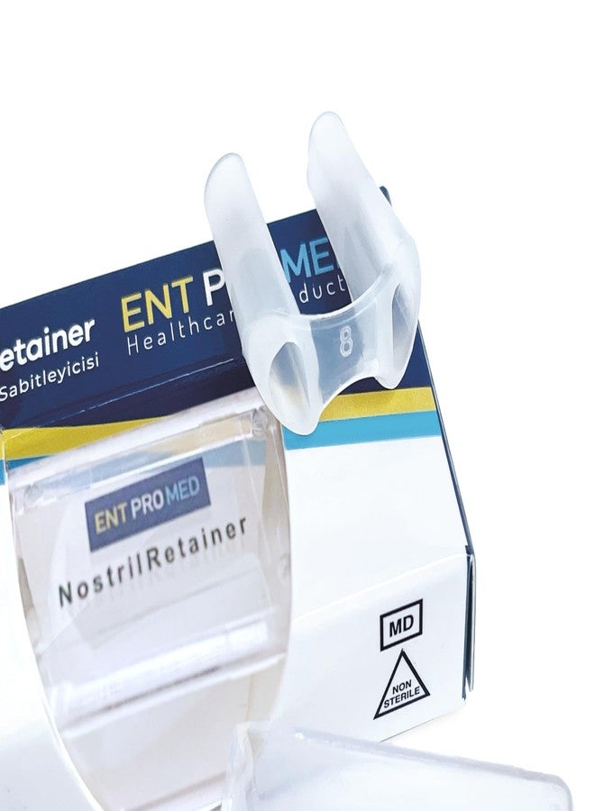 ENTPROMED Nostril Retainer, Silicone Tubes for Post Nasal Surgery, After Rhinoplasty - Image 1