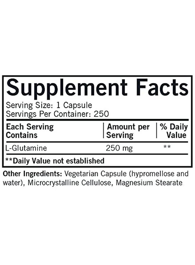 كيركمان إل-جلوتامين 250 مجم - مضاد للحساسية | 250 كبسولة نباتية | حمض أميني | خالٍ من الجلوتين والكازين - Image 2