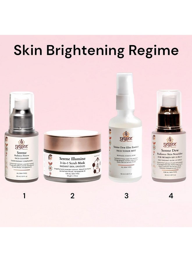 YOGEE Organic Skin Nourisher for Men with SPF 35 PA+++ | Face Serum Gel Sunscreen| Radiant Skin protection | Chamomile, Pomegranate, Black Tea, Red Raspberry, Triphala, Probiotics | 30ml - Image 4