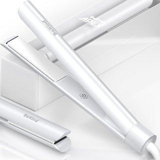 Bekind Apex 2in1 Hair Straightener Flat Iron  1 460F Straightener  Curler for All Hairstyles  UltraSmooth Tech  15s Fast Heating  Temp Memory  Gift Set for Girls Women Arctic White - pzsku/Z2EFD71DD5C977D865ED0Z/45/_/1742913677/4d701cae-070d-44c8-9172-c2f75a9f1225