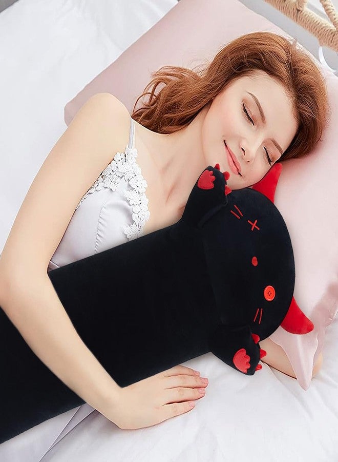 MIAOHAHA Long Plush Demon Toy Stuffed Animal Demon Plush Toy Pillow Hugging Pillow Gift for Kids and Girls(Demon,50cm/19.6in) - Image 2