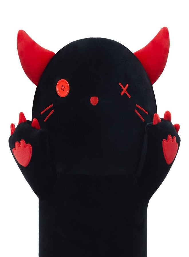MIAOHAHA Long Plush Demon Toy Stuffed Animal Demon Plush Toy Pillow Hugging Pillow Gift for Kids and Girls(Demon,50cm/19.6in) - Image 5