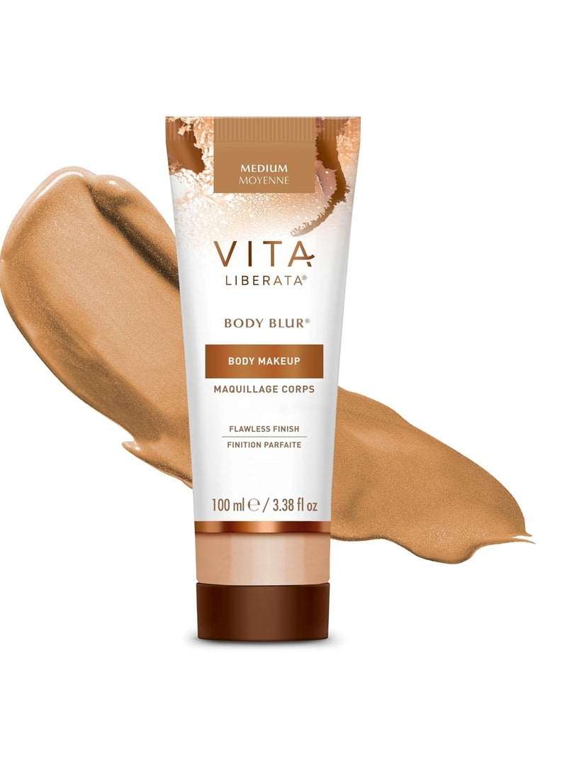 Vita Liberata - Vita Liberata Body Blur, Leg and Body Makeup. Skin Perfecting Body Foundation for Flawless Bronze, Easy Application, Radiant Glow, Evens Skin Tone, New Packagingc - Image 1