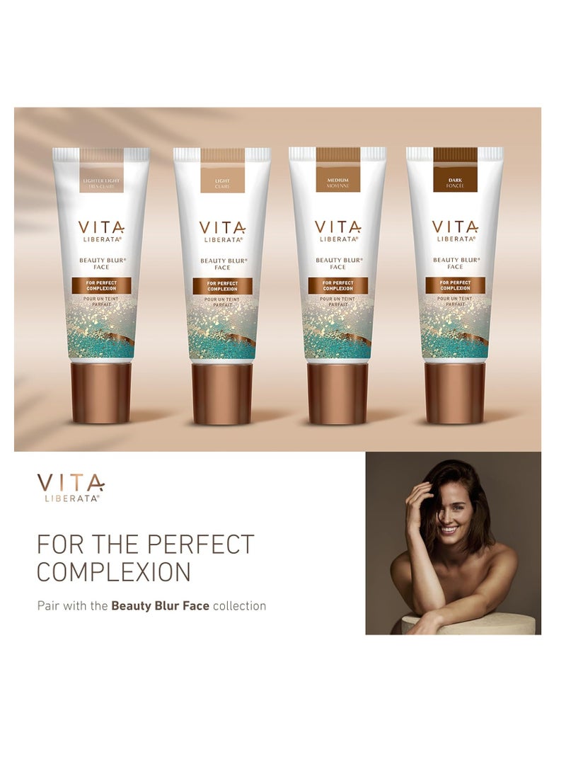 Vita Liberata - Vita Liberata Body Blur, Leg and Body Makeup. Skin Perfecting Body Foundation for Flawless Bronze, Easy Application, Radiant Glow, Evens Skin Tone, New Packagingc - Image 1