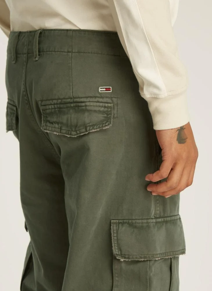 TOMMY JEANS Pocket Detail Cargo Pants