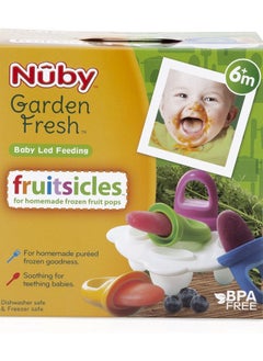 Nuby Nuby Garden Fresh Fruitsicle Frozen Pop Tray  - Image 2
