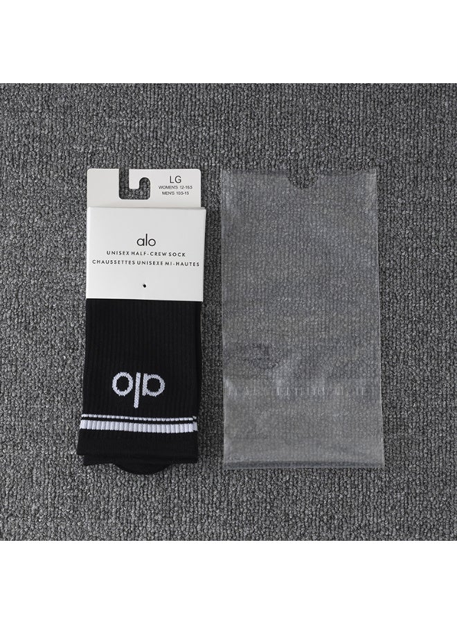 ألو 1 زوج من الجوارب الطويلة ، ناعمة وتتنفس ، مريحة للارتداء ، للرياضة والارتداء العادي - Image 2